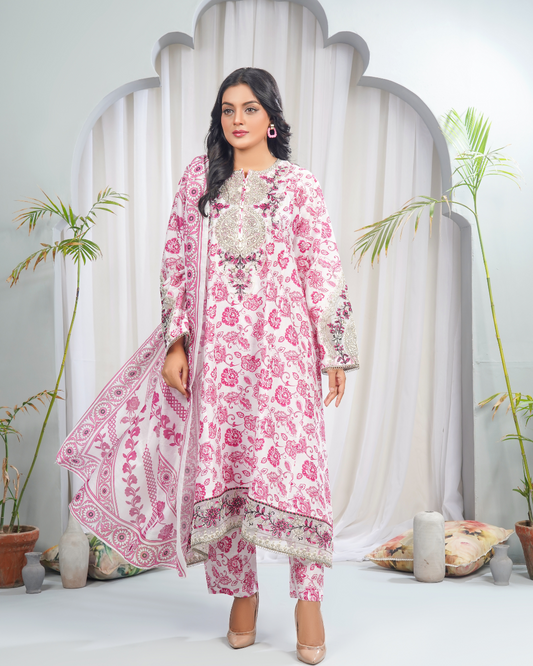 Rosé Garden Suit 3- pcs suite