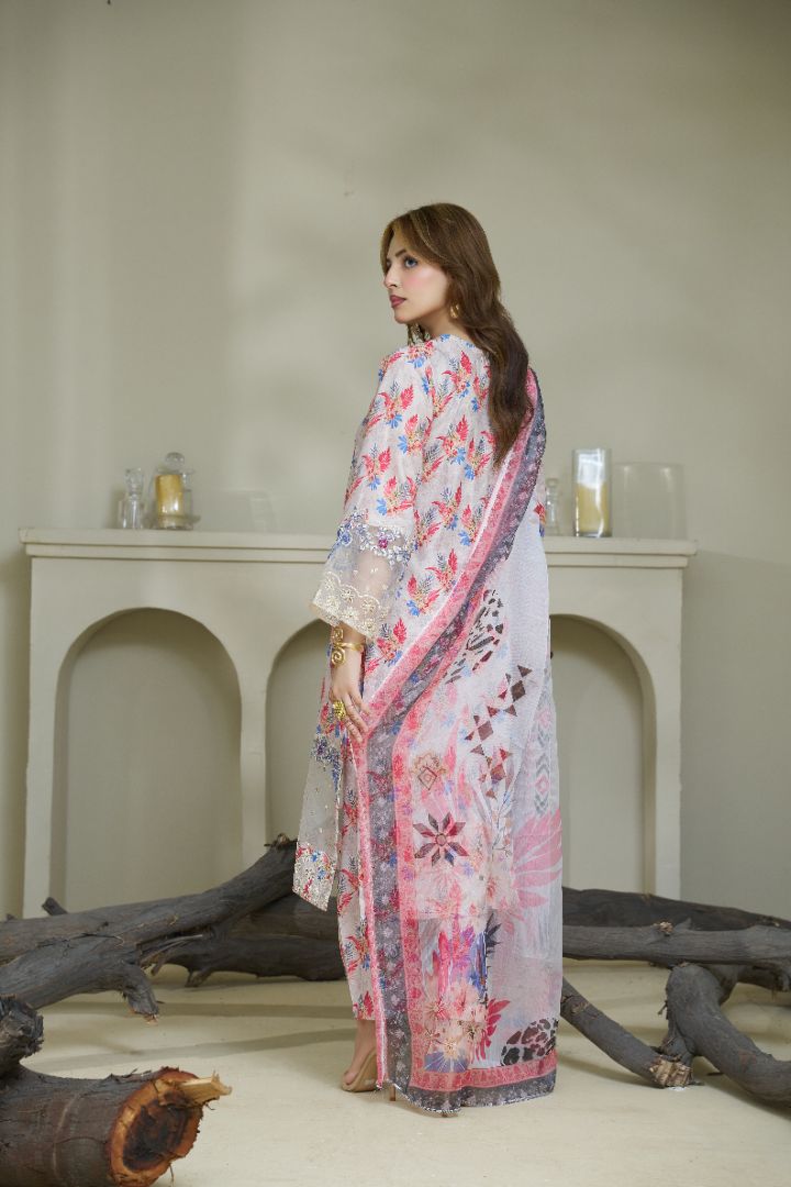 Premium 3PC Suit – Blossom Grace